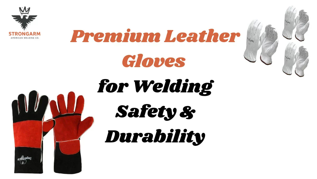 Premium Leather Gloves for Welding Safety & Durability